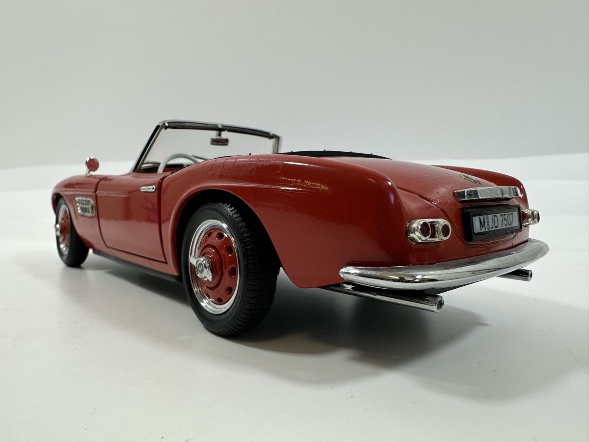 Revell Modellini d'auto: BMW 507 Cabriolet 1:18, rot, REVELL – Usato da Zofingen venduto da rf9_x2xt 3
