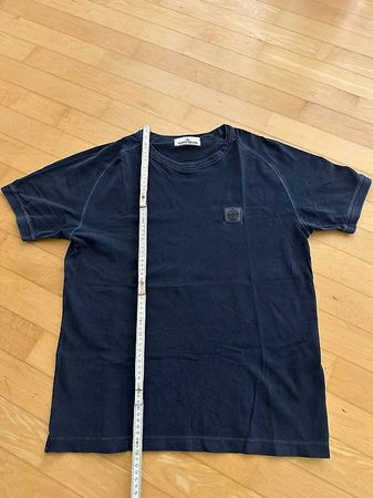 STONE ISLAND T-SHIRT BLUE VINTAGE WASH
