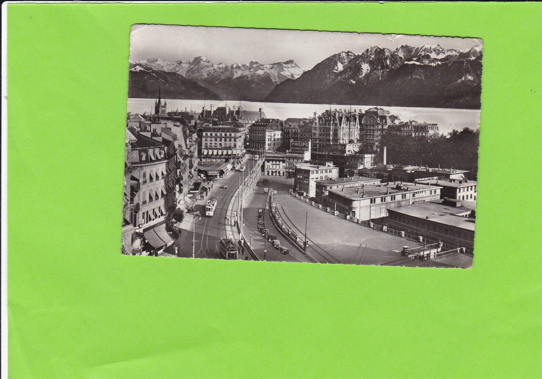 Ansichtskarten: Lausanne – Gebraucht aus St. Peterzell von neckertal