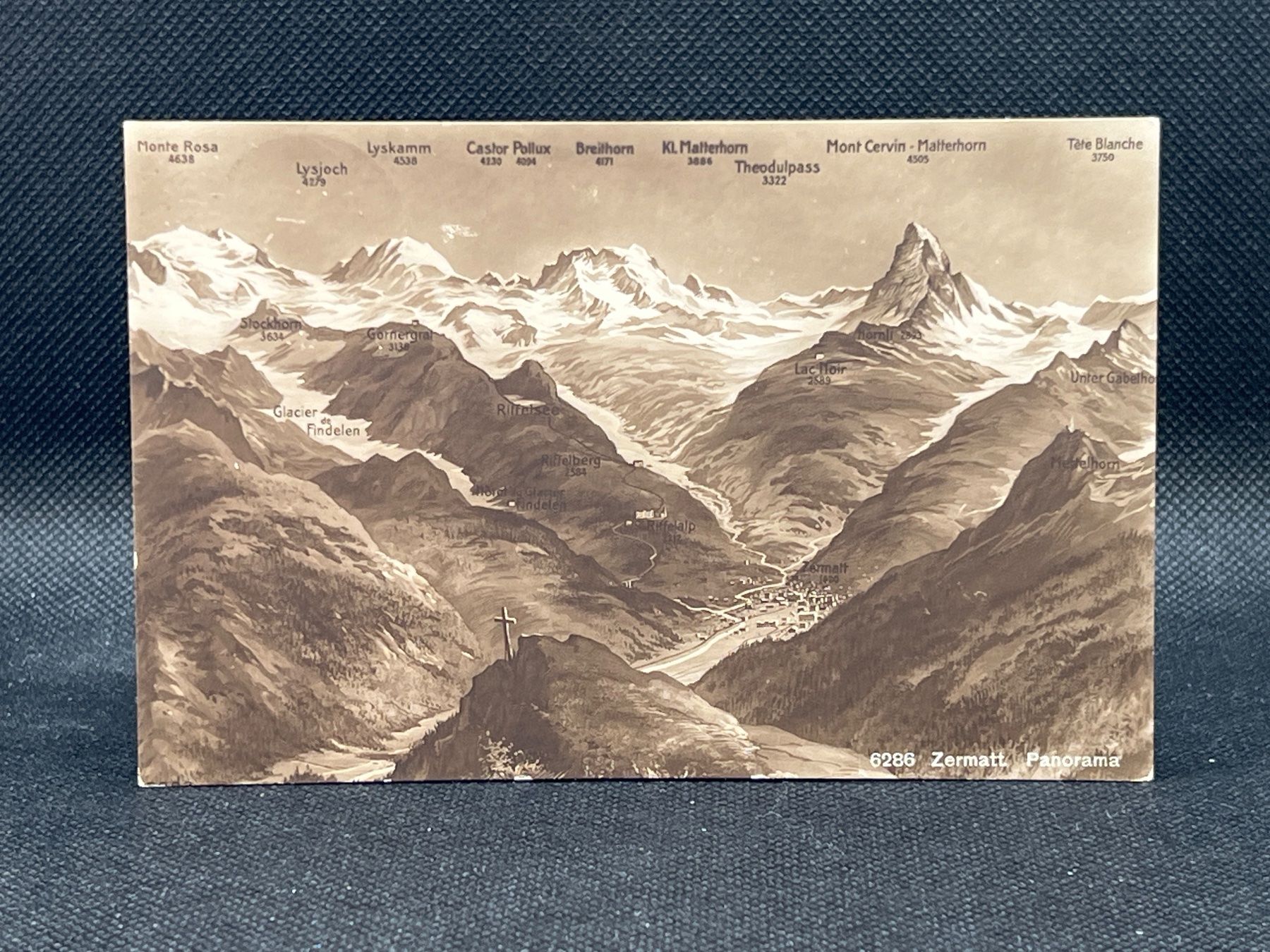Cartes postales: Zermatt. Panorama – D'occasion à Widnau par Brusi9