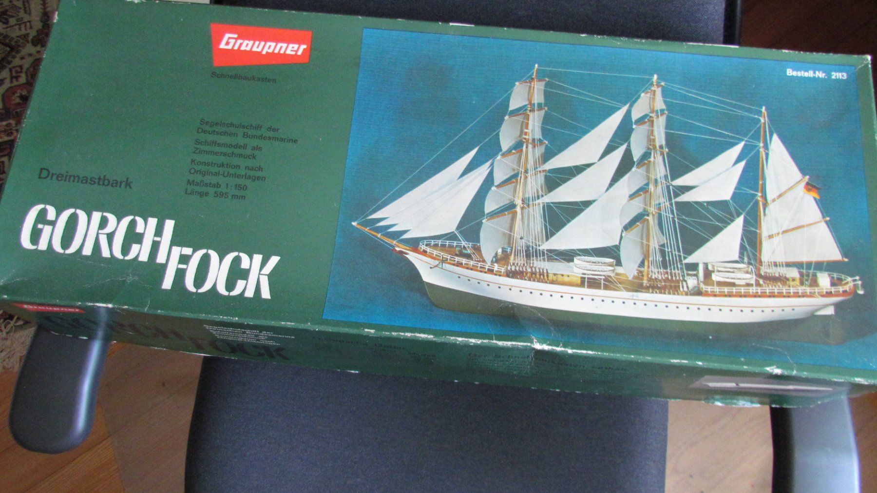 Kit di modellismo & Modellini statici: Graupner Gorch Fock / Bausatz - Holz – Nuovo (secondo la descrizione) da Liestal venduto da Chrigu-1965