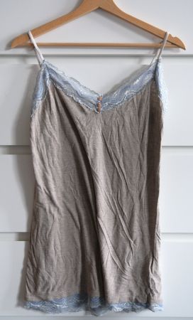 Top mit Spitze