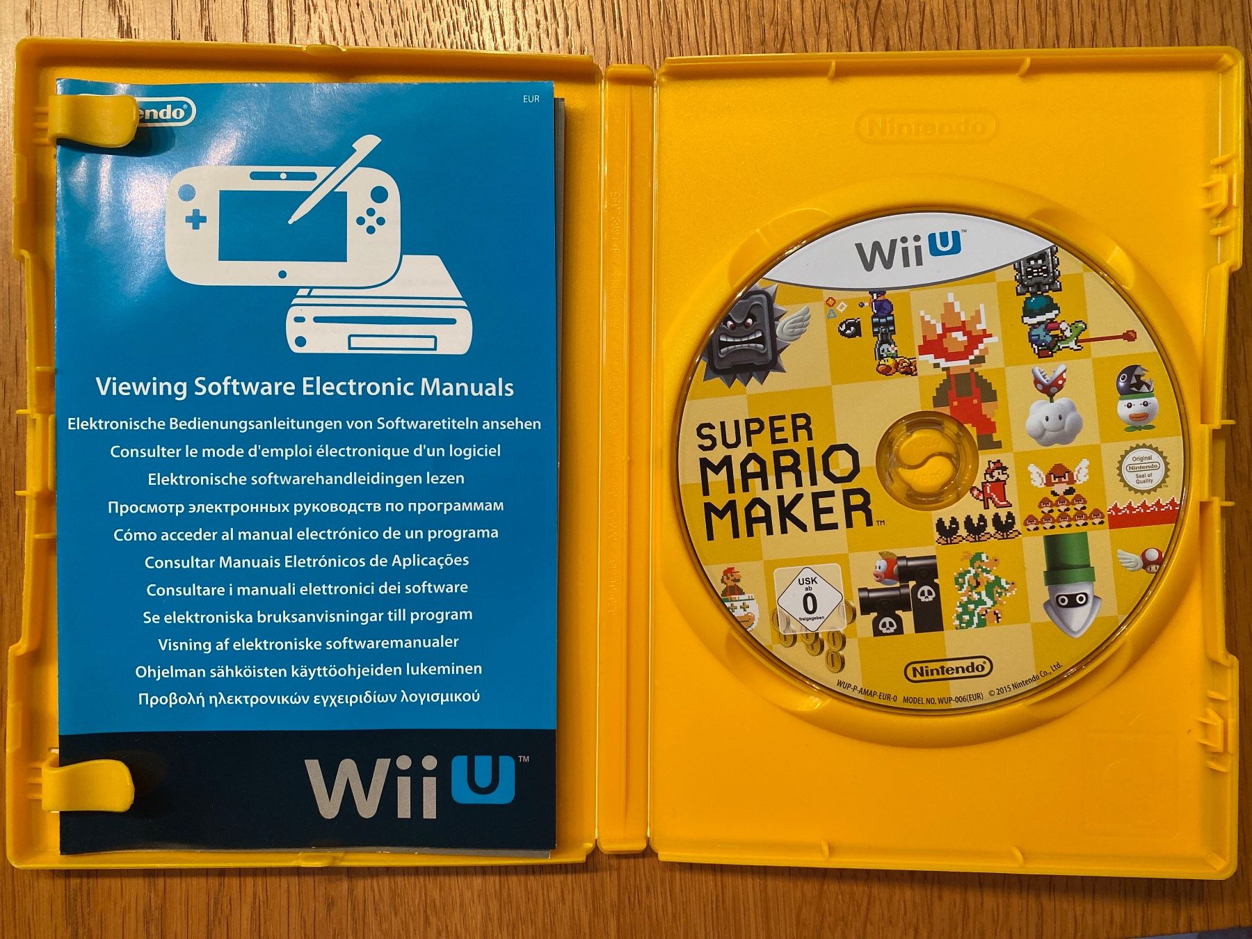 Nintendo Spiele: Super Mario maker Wii u – Gebraucht aus Ettingen von  1