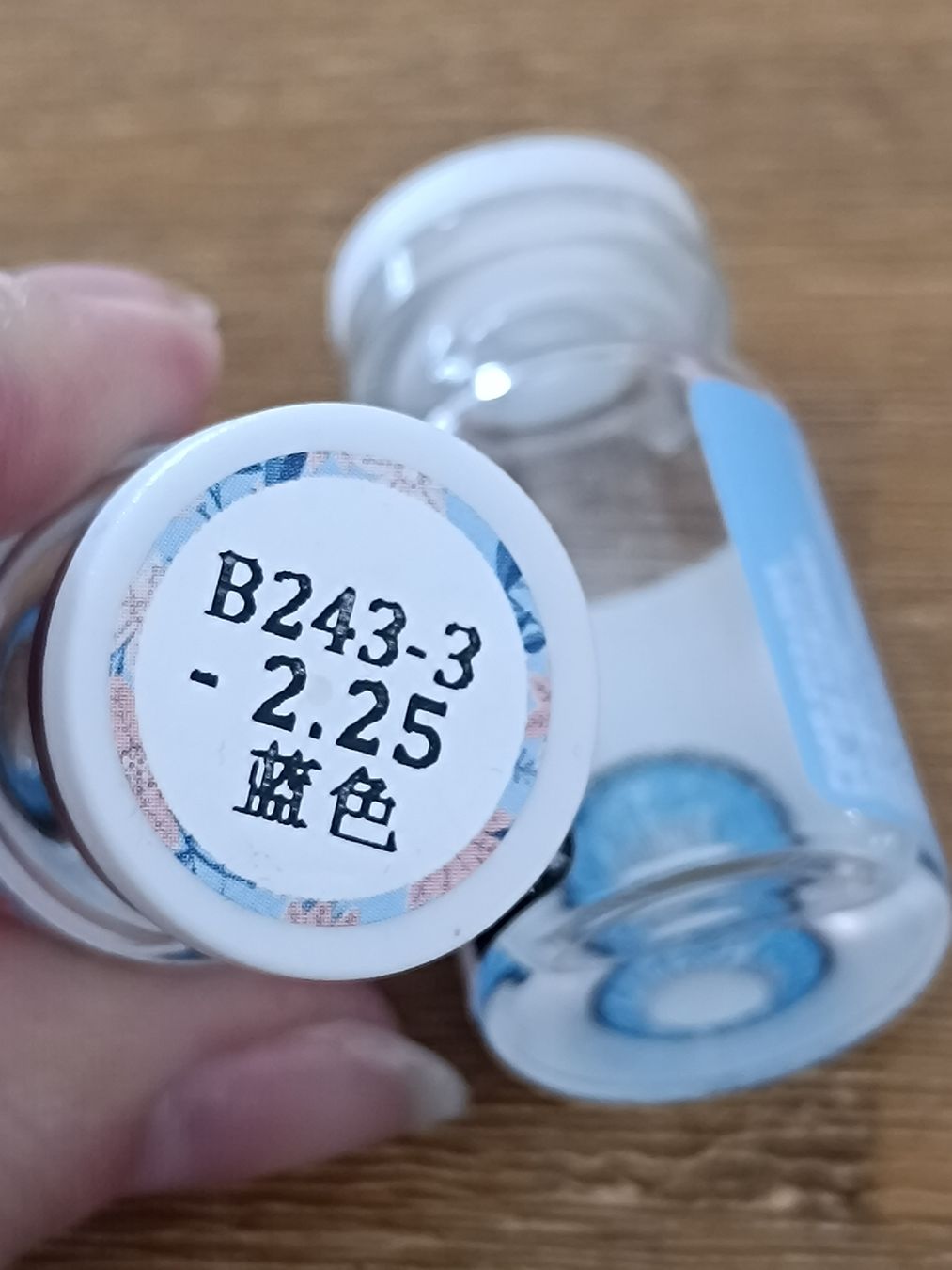 Lenti a contatto: -2.25 Kontaktlinsen Farblinsen Blau – Nuovo (secondo la descrizione) da Oensingen venduto da jes_55lt 3