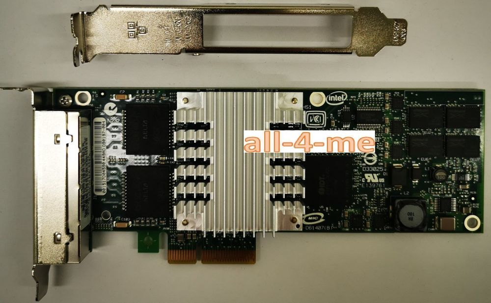 Intel® PRO/1000 PT 4x1Gb Quad Port PCIe Gigabit Netzwerk HBA (Gebraucht ...