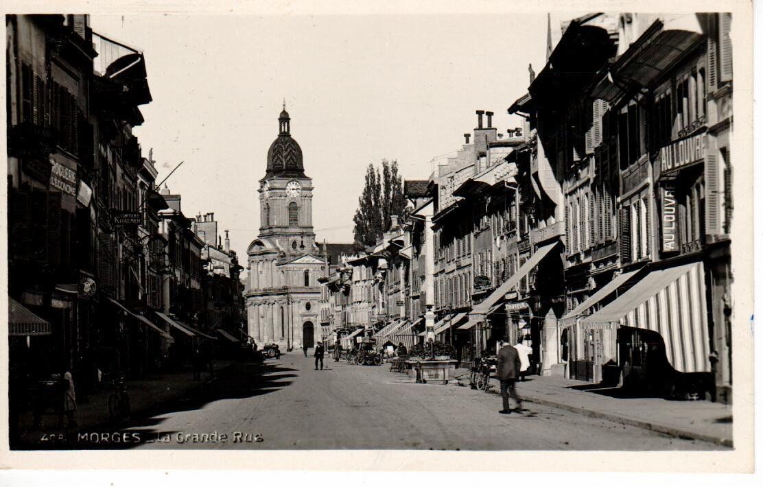Cartes postales: Morges 1942 – D'occasion à Wolhusen par Curver9