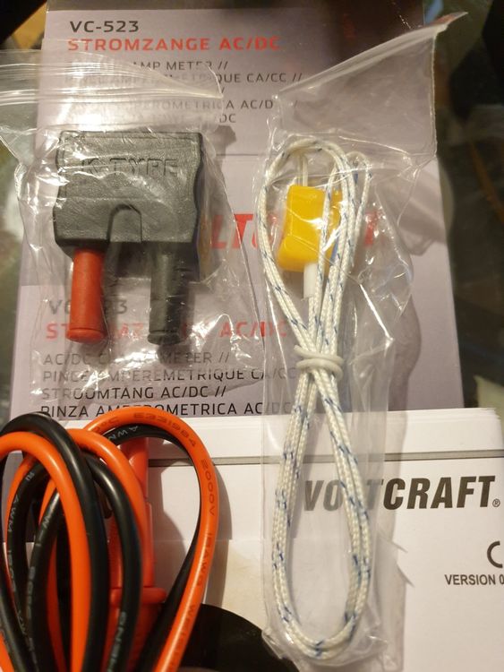 Testeur De Fusible Plat VOLTCRAFT CF-02S + CF-03S LCD - Mesure Courant Véhicule 20A Et Fuite 200mA