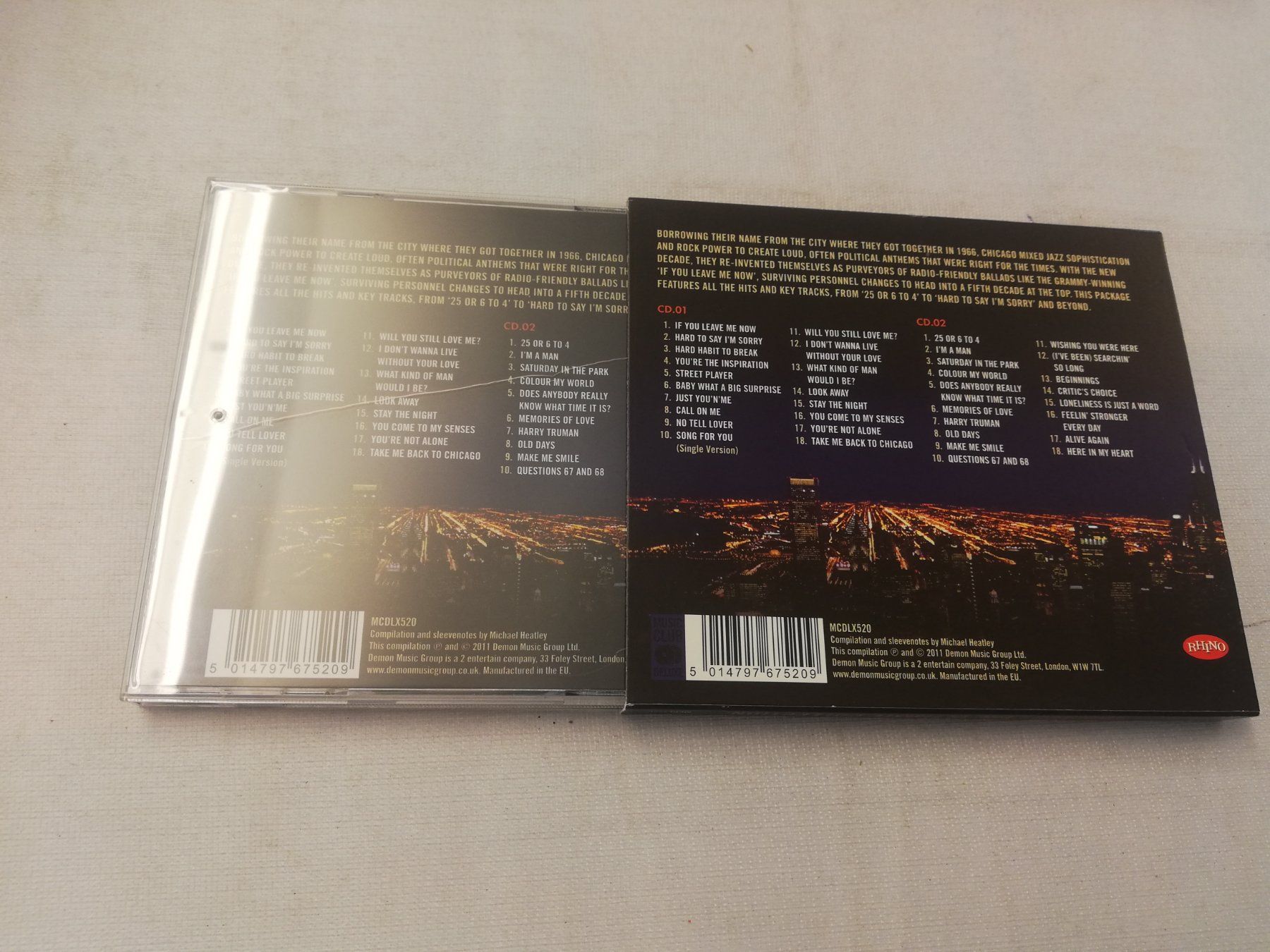 CDs: CHICAGO - THE ULTIMATE COLLECTION – Gebraucht aus Bern von Vinylsound.ch 1