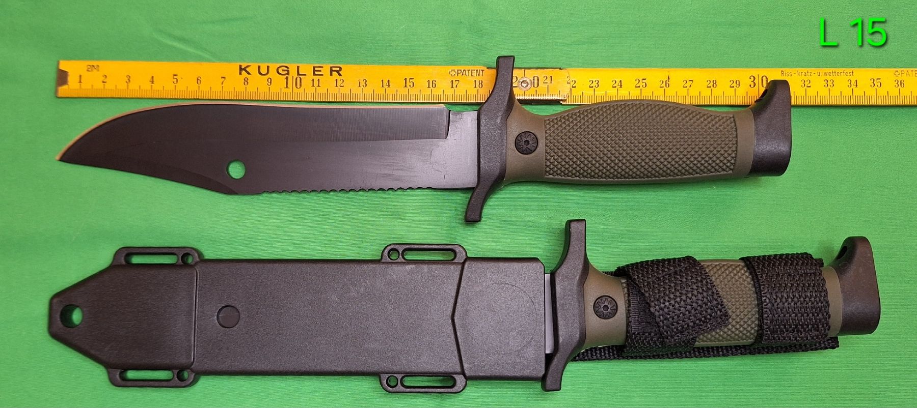Coltellini militari: Couteau à lame fixe – Nuovo e nell'imballaggio originale da Genève venduto da RJN_1208 4