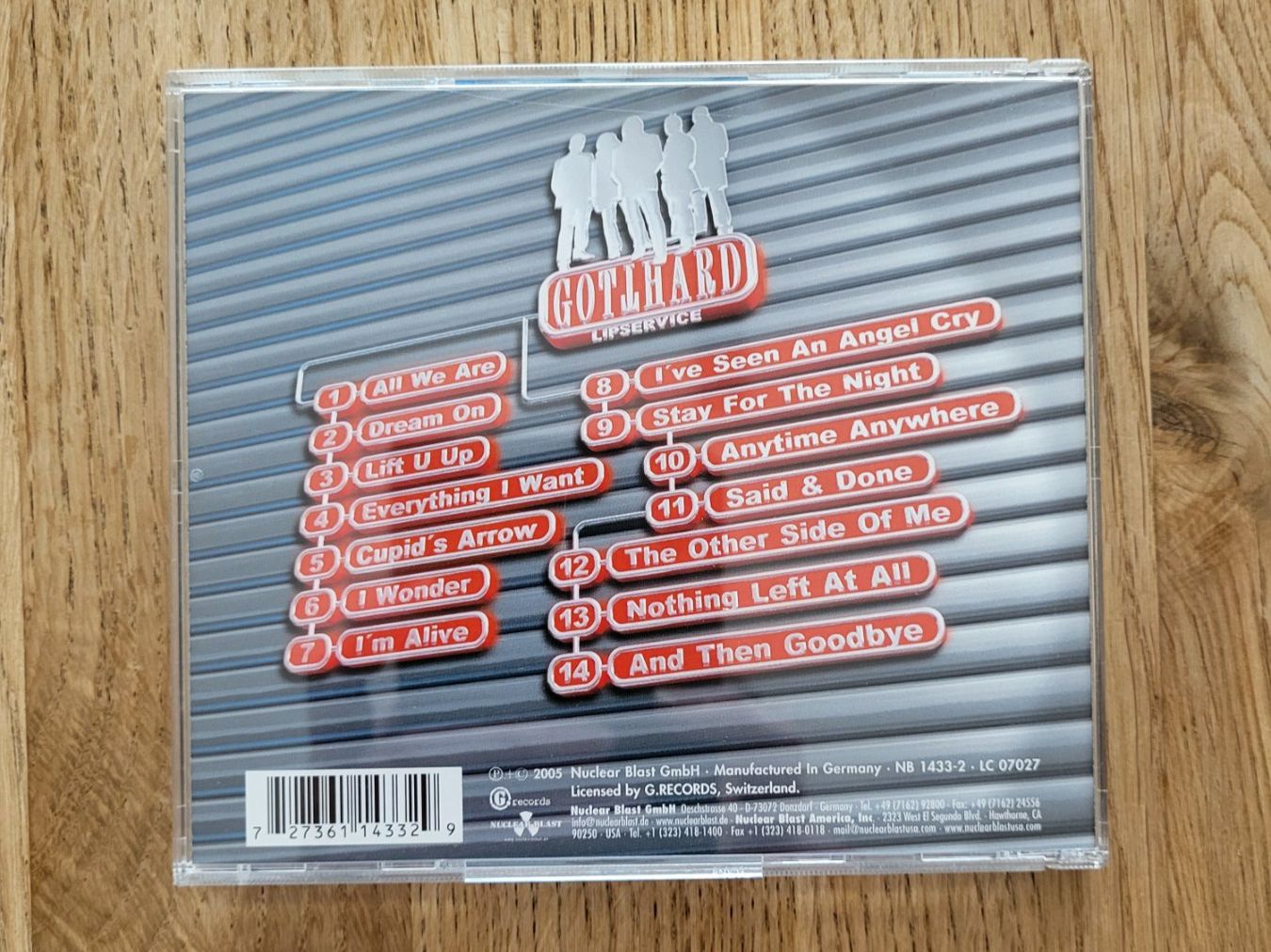 CD: Gotthard - Lipservice - CD – Nuovo (secondo la descrizione) da Waltenschwil venduto da creativeline 1