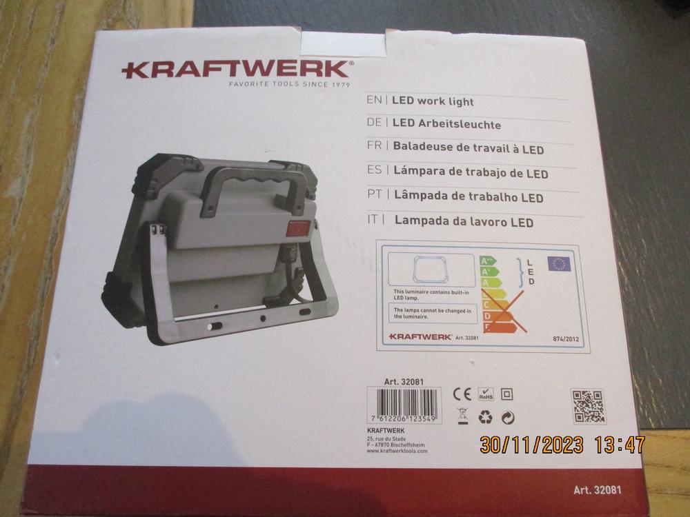 KRAFTWERK LED ARBEITSLEUCHTE T 2500