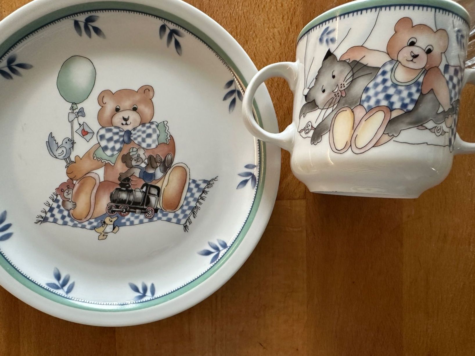 Villeroy & Boch Set di piatti: V&B Kindergeschirr 2 teilig – Usato da Zürich venduto da babssusch 1
