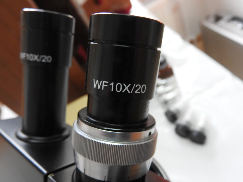 ESSSNLB Binokulares Mikroskop 30x - Für Schüler & Studenten Mit LED-Beleuchtung