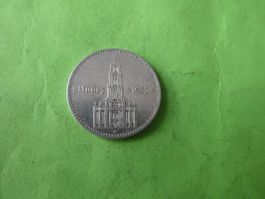 Dt. Reich 1934 G, 2 Reichsmark - Silber