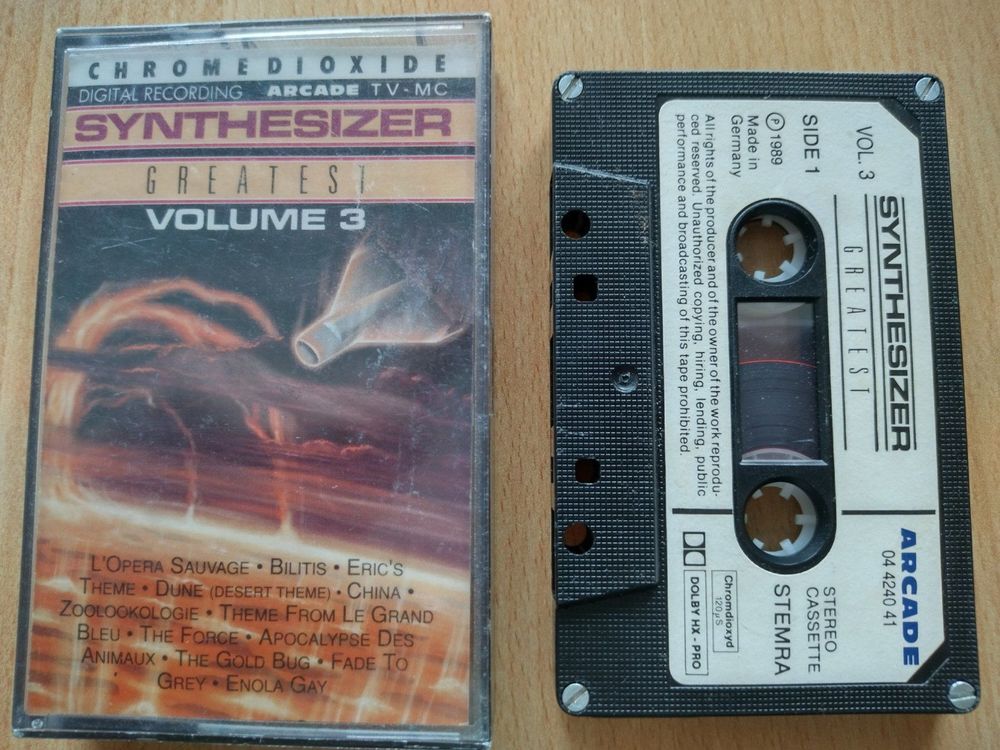 Synthesizer Greatest Hits Volume 3 Kaufen auf Ricardo