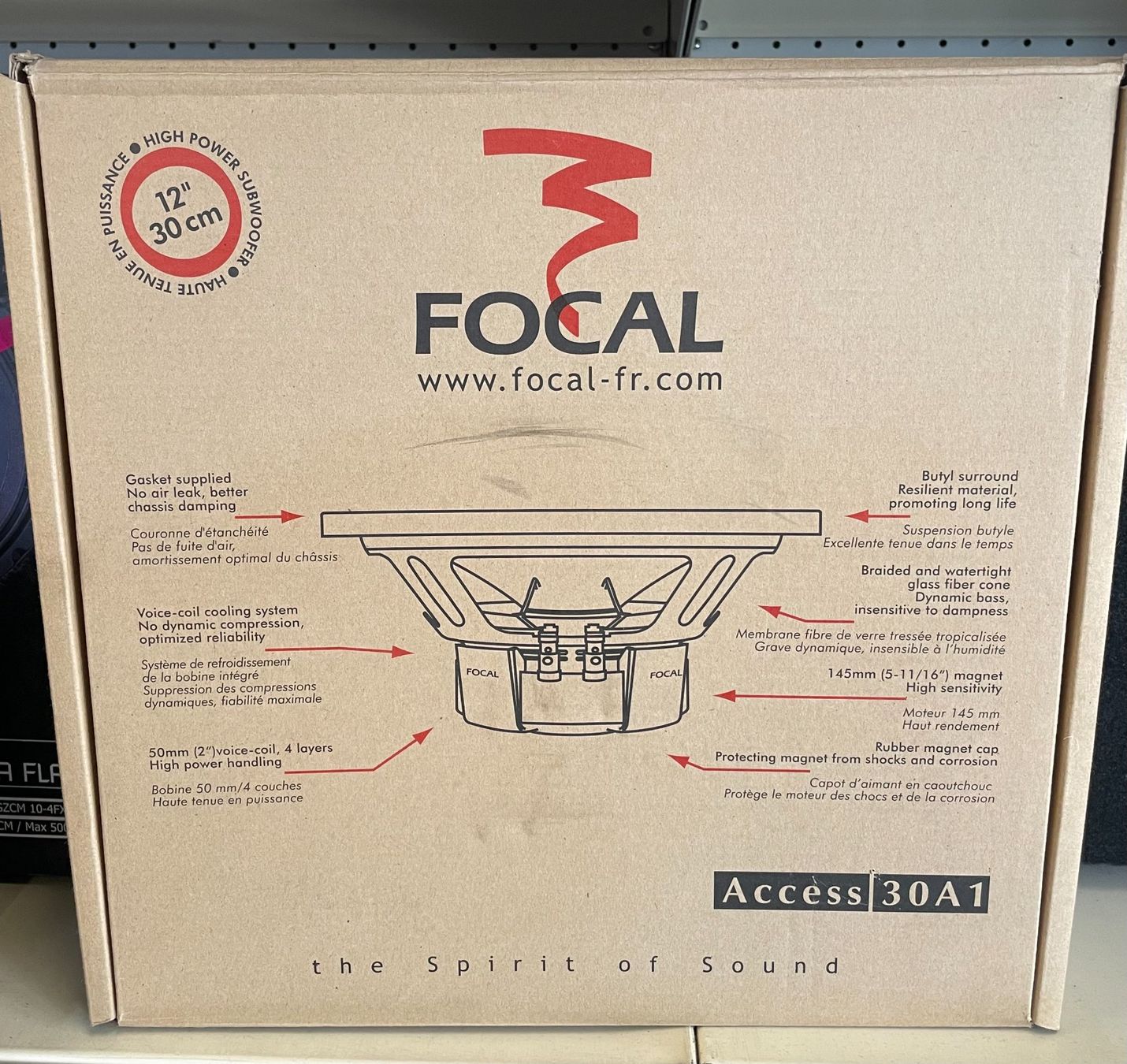 Focal Lautsprecher: Bass Focal Access 30cm – Neu und originalverpackt aus Erde von EmilieDess 1