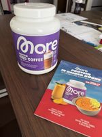 More Protein Pulver Iced Coffee Latte Macchiato 500g
