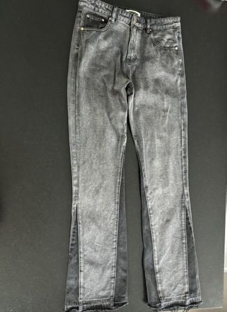 Flared Jeans schwarz