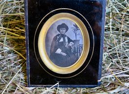Porträt, Sammeln , antike Fotografie, Film, Theaterdeko