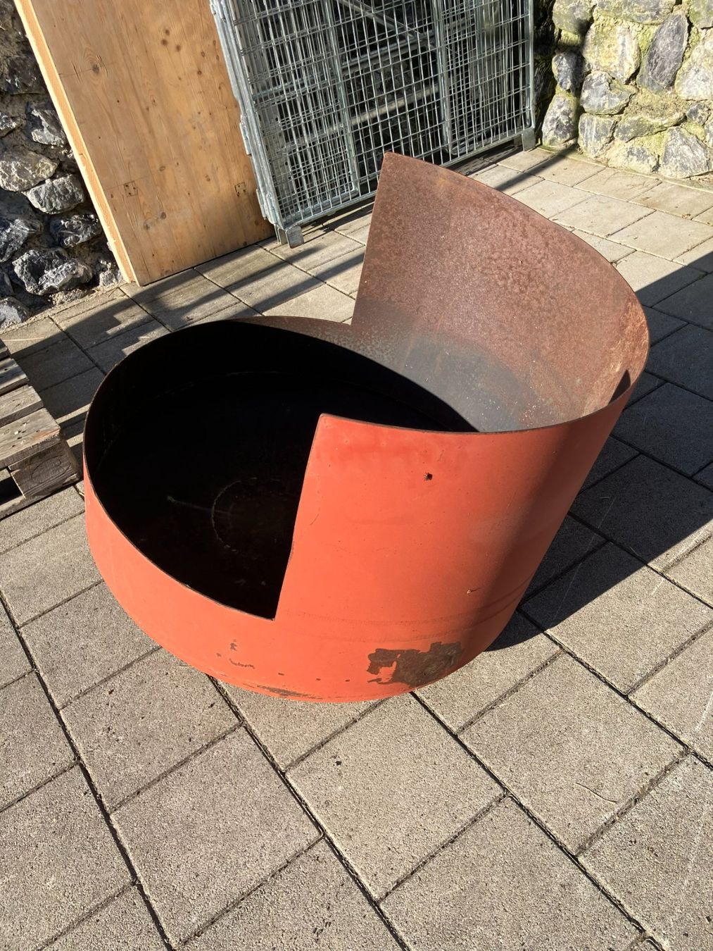 Feuerschale: Feuerschale mit Windschutz (Projekt) – Gebraucht aus Nassen von FIANAE 5