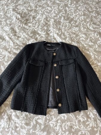 Zara Jacket black size M new condition (used)