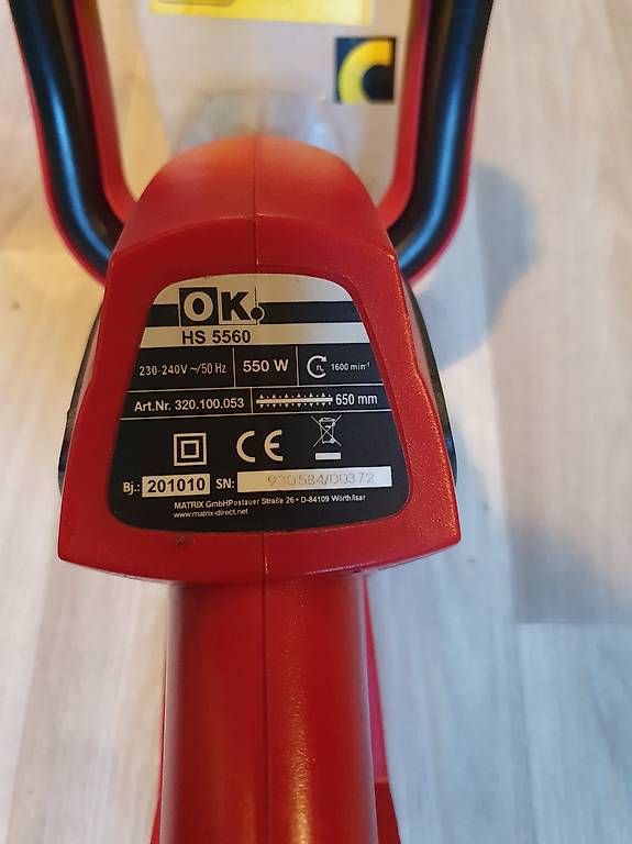Alle Werkzeuge: Heckenschere 650mm (Strom) – Defekt aus Widnau von El_Capitan5 1