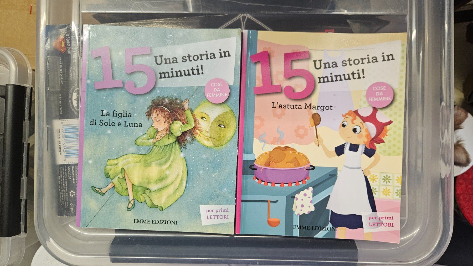 Livres: 2 libri "Una storia in 15 minuti" – D'occasion à Melano par H-Sara