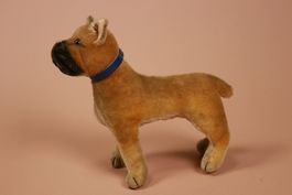 Vintage 1950er / 1960er Steiff Knopf im Ohr Boxer Hund