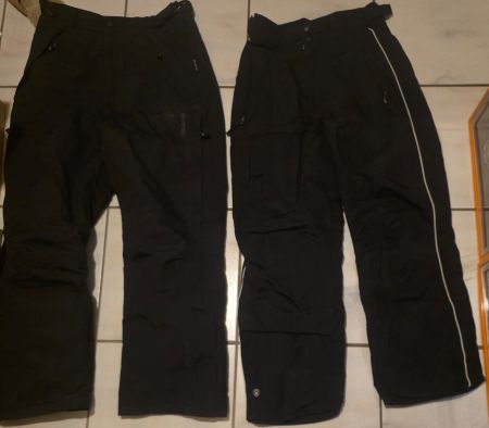 2 pantalons de ski - Taille L et Taille M