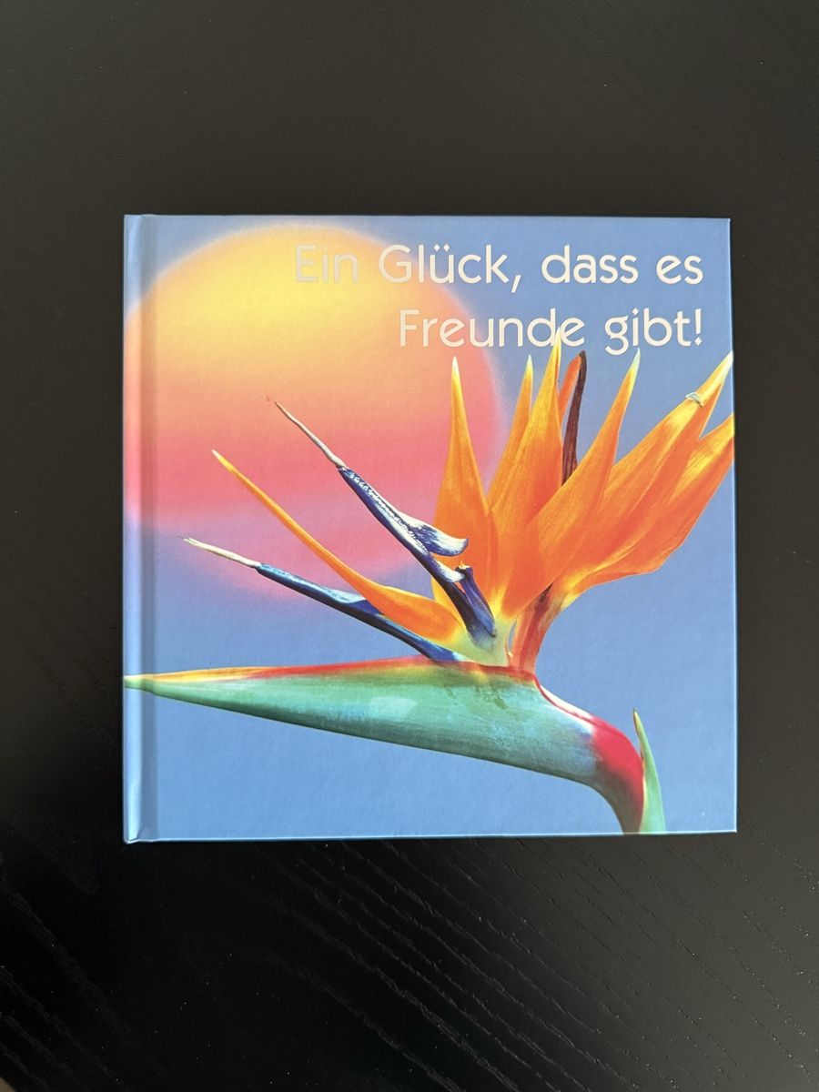 Libri: Geschenk Buch "Ein Glück, dass es Freunde gibt!" – Nuovo (secondo la descrizione) da Rorschacherberg venduto da drdupor