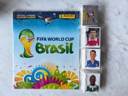 Panini 2014 Fifa WM Brasilien Komplett-Set neuwertig