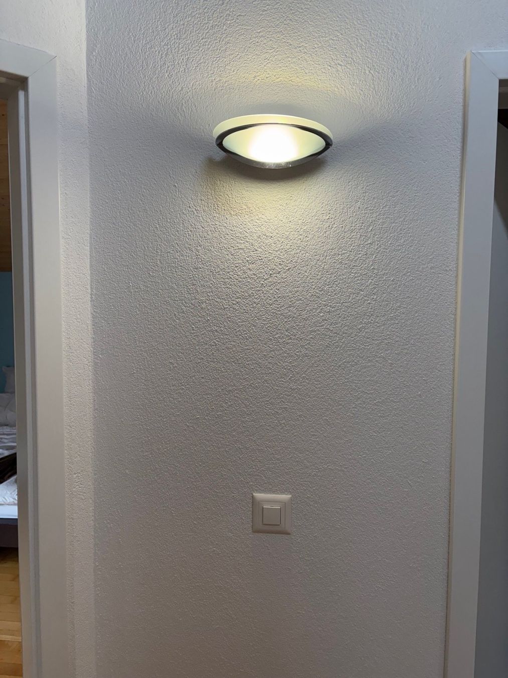 Lampade: 2 Wandleuchten Chrom/Glas Lampe – Usato da Rüti ZH venduto da Succes4 1