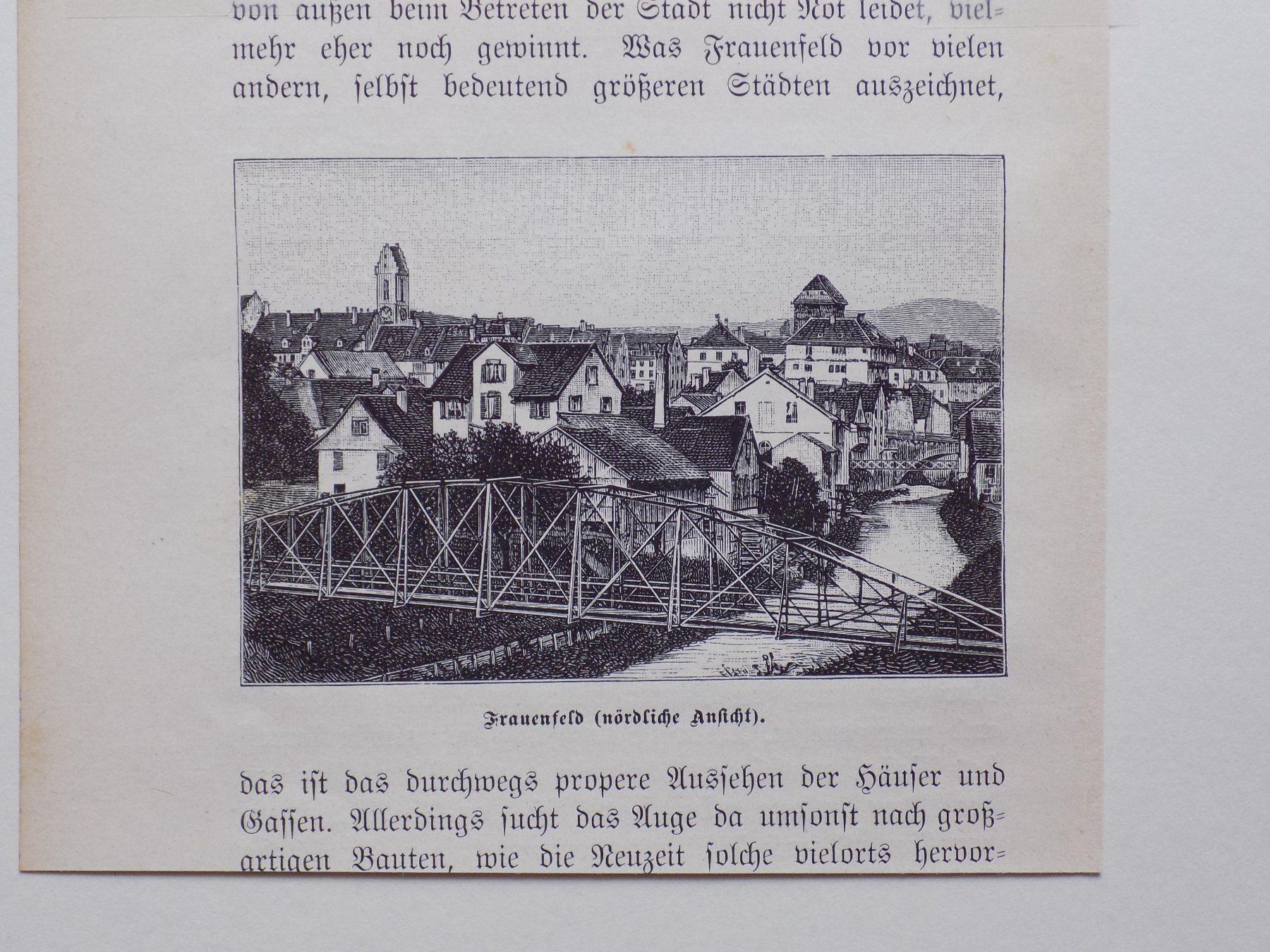 Gravures: Frauenfeld Xylographie – D'occasion à Risch par Rischli15 2