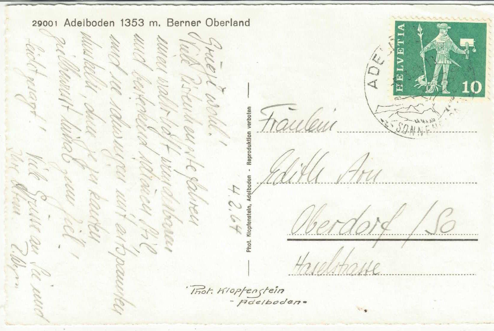 Cartes postales: Adelboden im Winter - Multiview – D'occasion à Ettingen par Kartenplanet 1