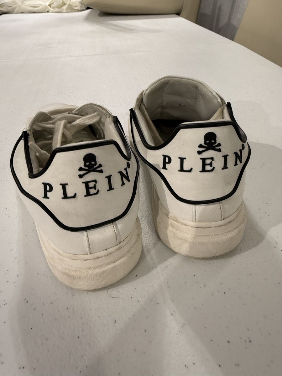 Philipp Plein Scarpe da uomo: Philipp Plein Sneaker, Gr. 33Weiss! – Usato da Reinach BL venduto da team8596 3
