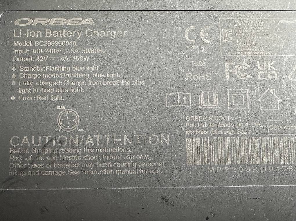 Caricabatterie: Ladegerät smart charger Orbea – Usato da Oberwangen b. Bern venduto da ck67 2