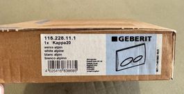 Geberit drückerplatte Kapp20