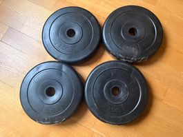 4x Hantelscheibe 2.5kg
