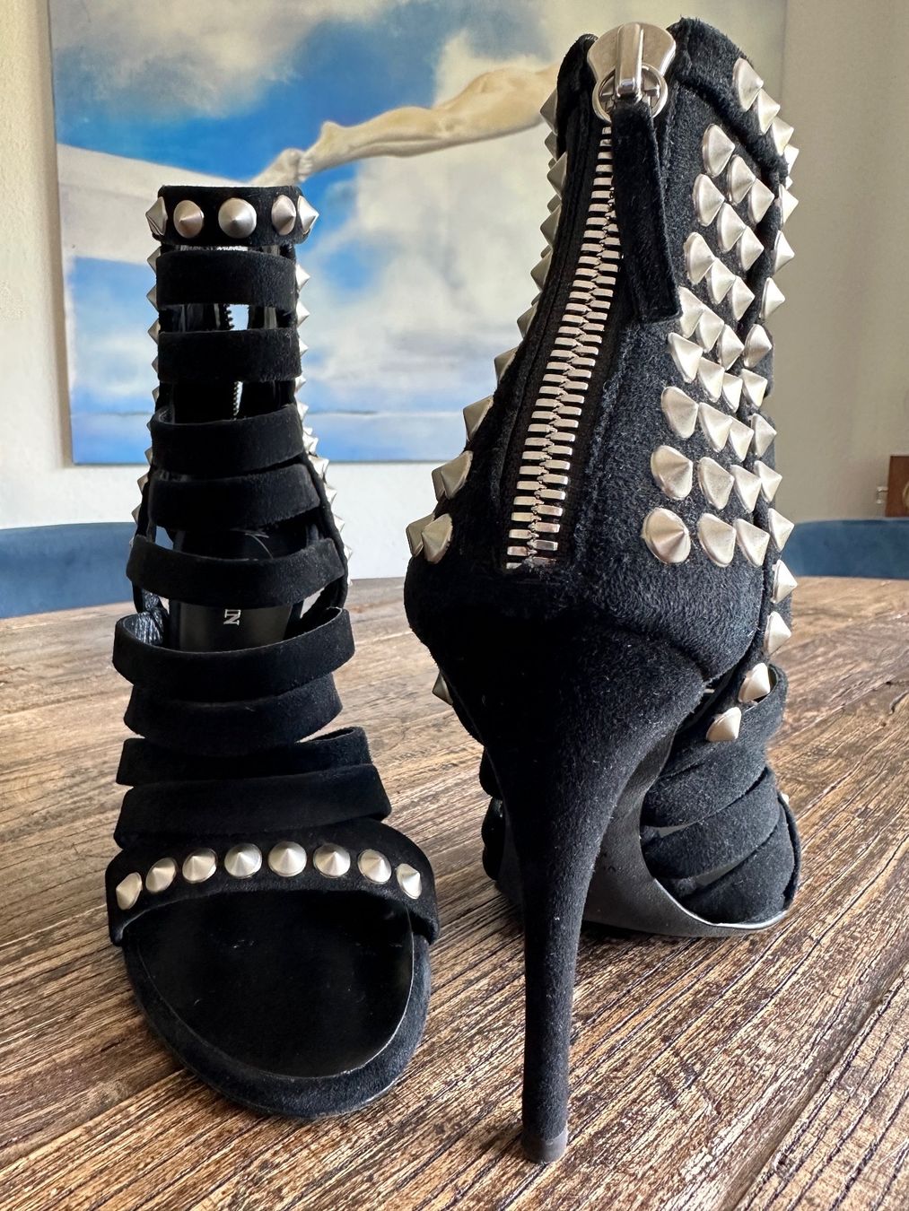 Balmain Scarpe da donna: Giuseppe Zanotti pour Balmain 37.5 ein Mal getragen – Usato da Wollerau venduto da NinaWollerau 2