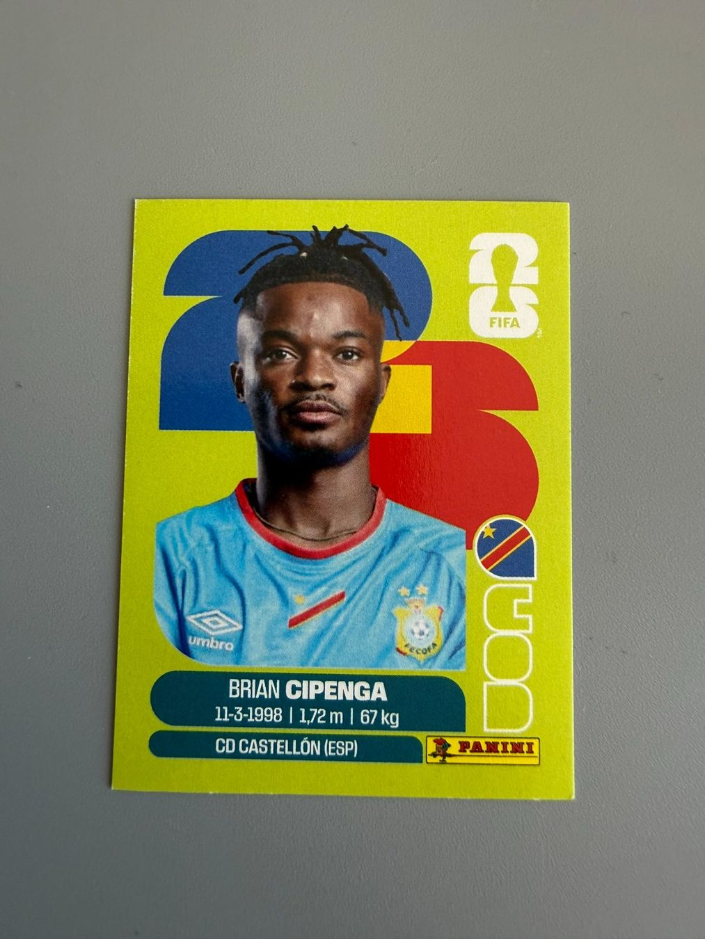 Panini Sammelbilder & Trading cards: Panini Brian Cipenga COD17 – Gebraucht aus Liebefeld von Ronaldo-1996
