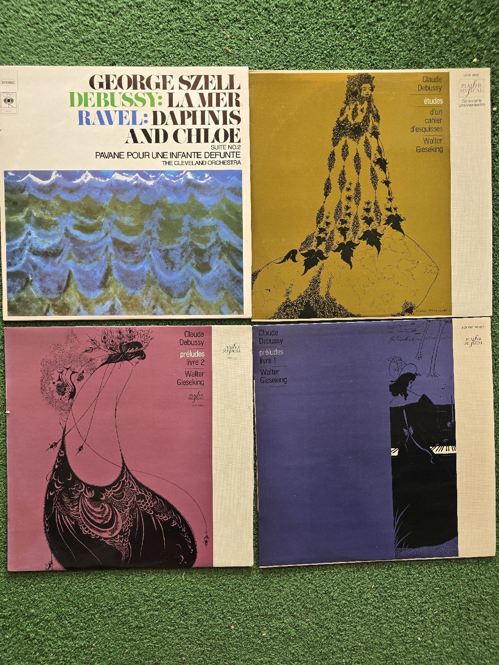 Dischi in vinile: 4 Debussy Platten  – Usato da Hedingen venduto da mickway