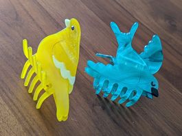 set of 2 bird hair claws, good as new, CoucouSuzette