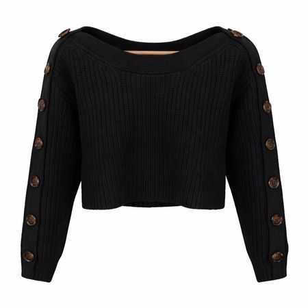 Pull ba&sh noir taille S - Superbe pour l'hiver!