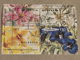 Schweiz 2001 – ZNr. 1033 – Schweiz-Singapur ET