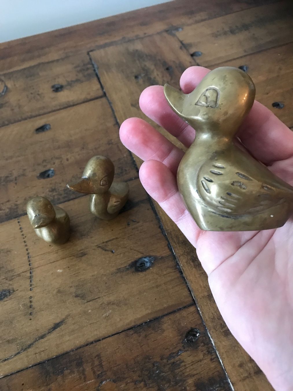 Statuette: Drei Enten Messing – Usato da Rapperswil SG venduto da cosiba01 4