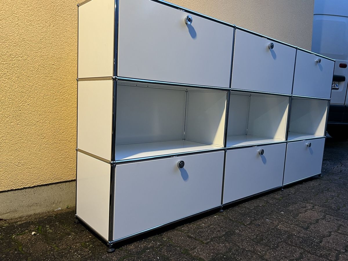 Kommoden: USM Haller Sideboard Reinweiss 3x3 – Gebraucht aus Dietikon von Kumar_Occasionen 2