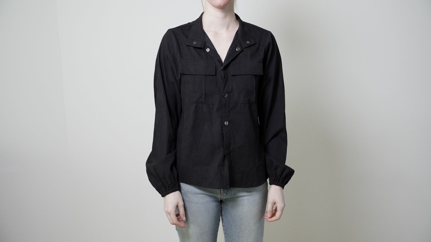 Na-kd Blusen: NAKD Selma Omari Bluse Hemdbluse schwarz – Neu (gemäss Beschreibung) aus Zürich von jul_jd95 3
