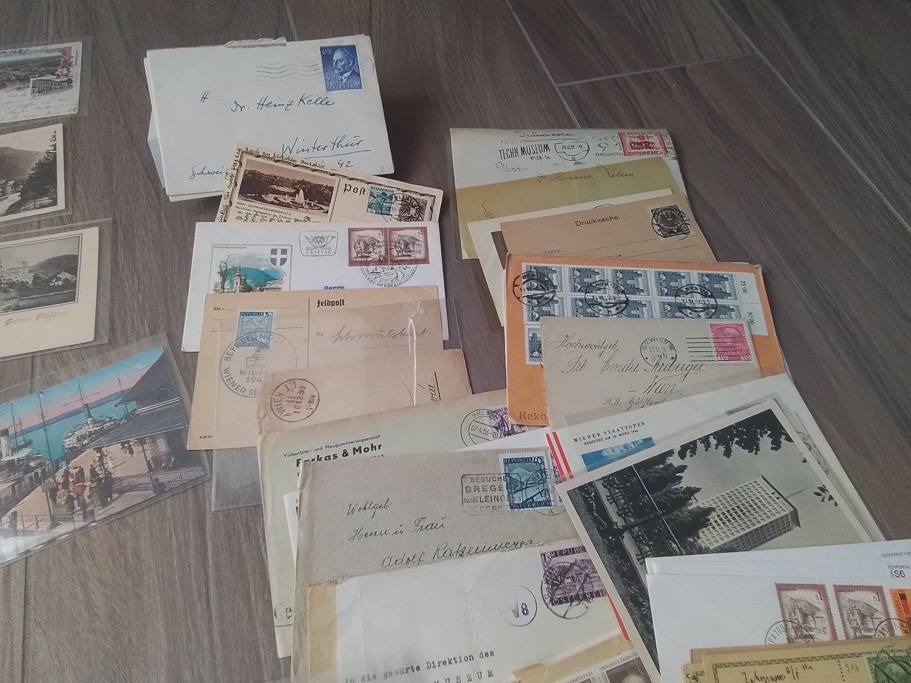Ansichtskarten: Ōestereich , Sammlung , Ansichtskarten ,Bedarfspost ab 100.- – Gebraucht aus Reichenburg von Pipo-67 7