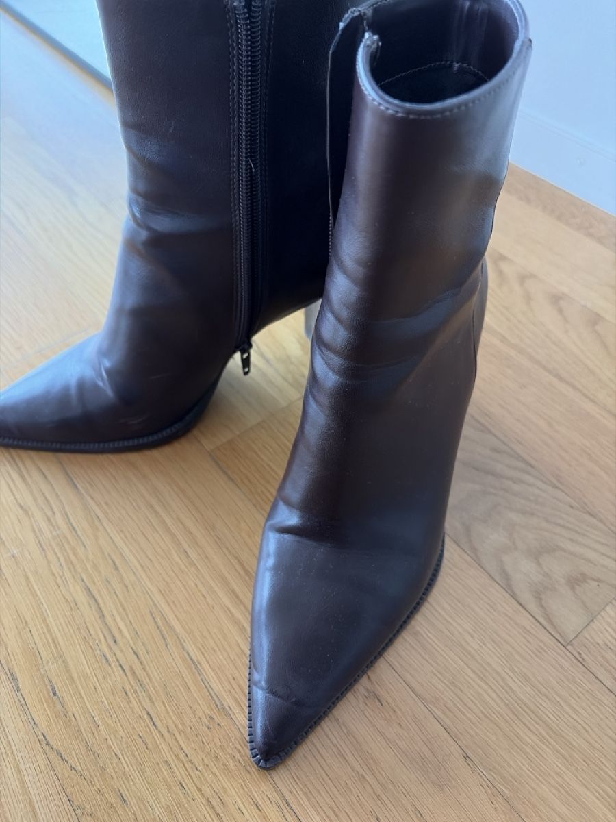Mango Damenschuhe: Braune Stiefeletten, Gr. 38, Mango – Gebraucht aus Zürich von ufe_f5q5 2