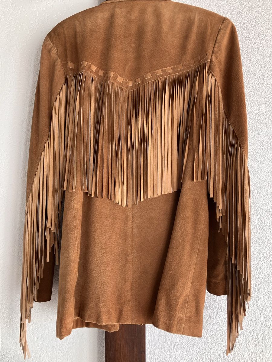 Giacche: Wunderschöne Vintage Lederjacke mit Fransen – Usato da Mumpf venduto da jul_2jdd 1